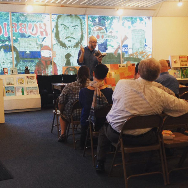 Olimpio Reading, Brazos Bookstore